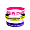  Color Coated Silicone Wristbands