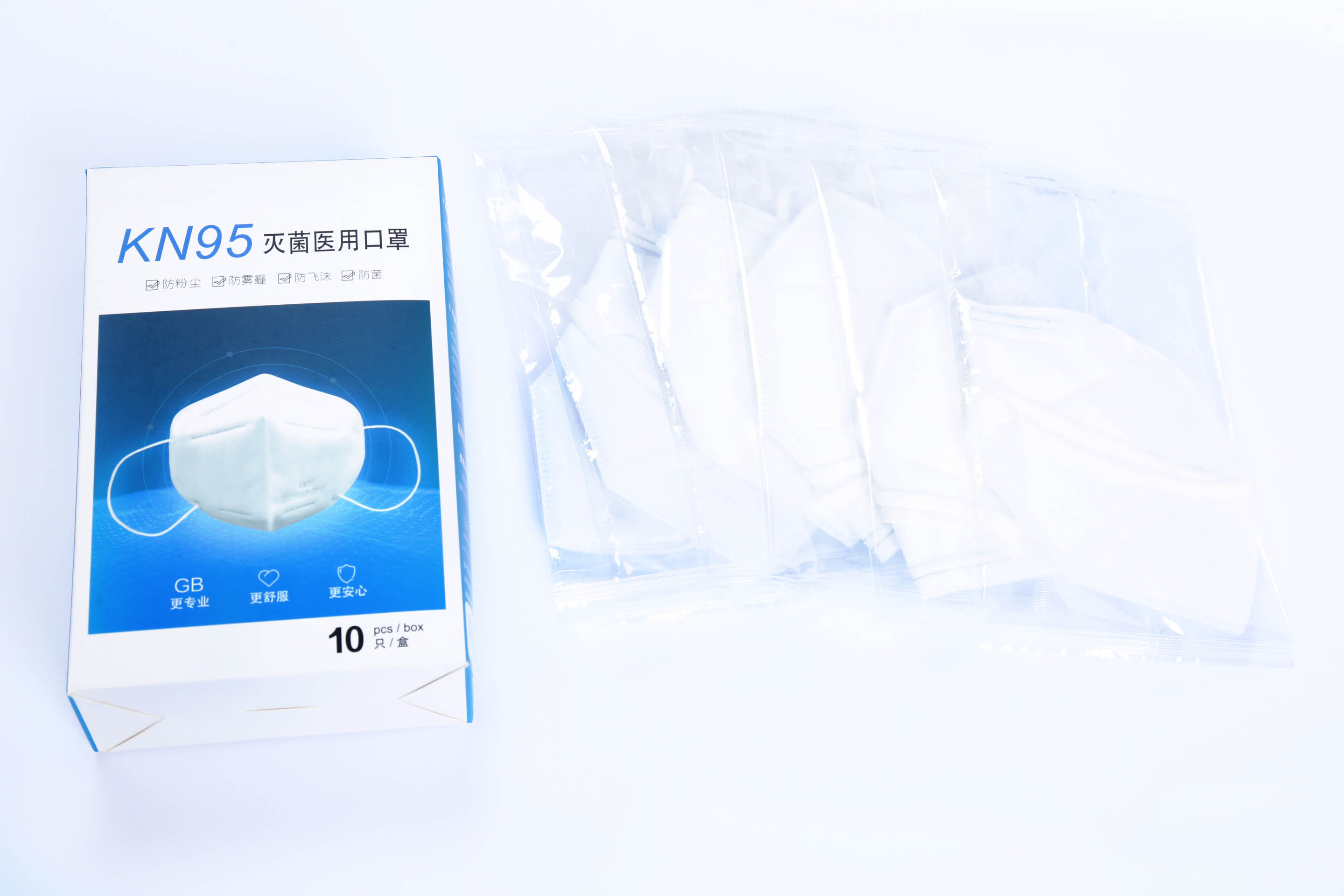 CE FDA N95 Sterile Hospital Medical Face Mask in Stock Fast Delivery