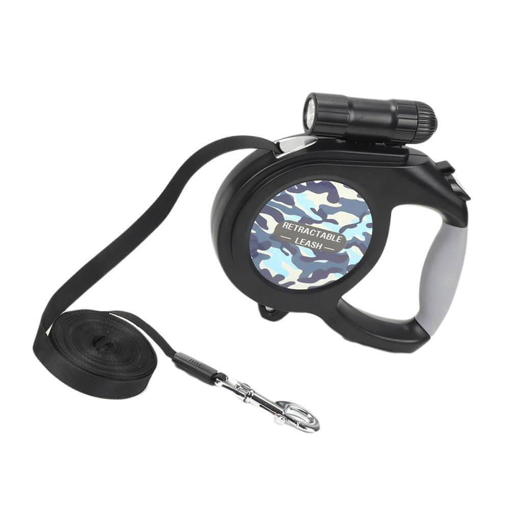 Retractable Dog Leash Lead with LED Light
