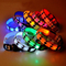 USB Rechargeable Flashing LED Nylon Safety Dog Collar