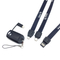 Type-C Breakaway 3 in 1 USB Lanyard Charging Cable