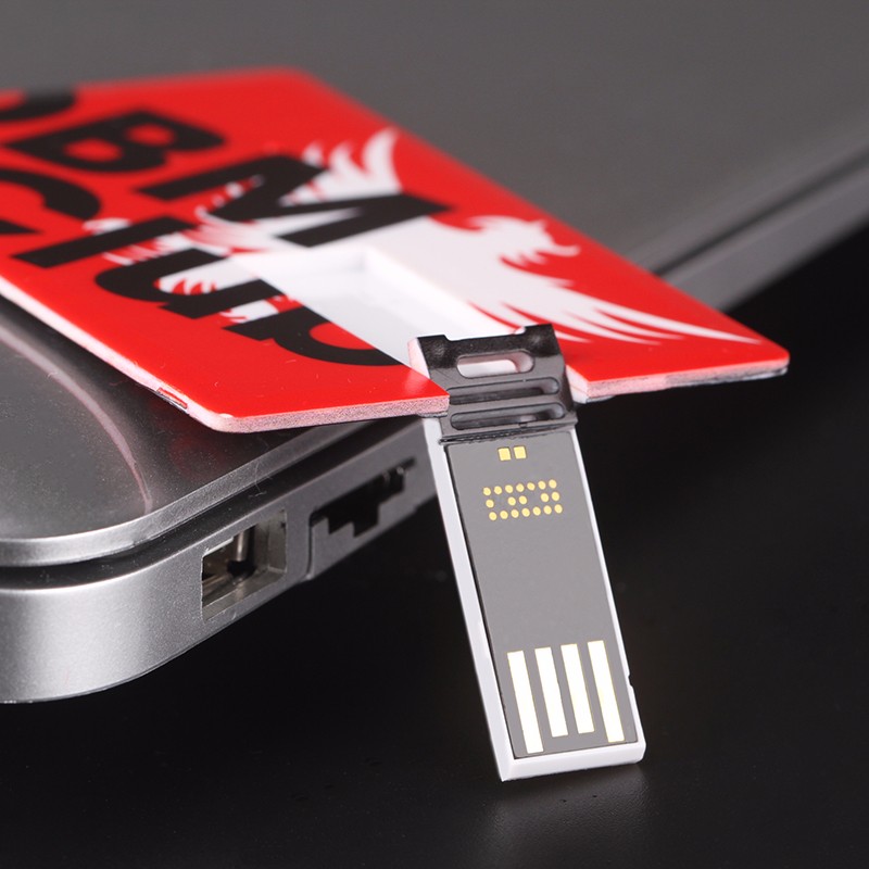 Flip Business Card USB Flash Drive