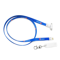 3 in 1 Lanyard USB Charging Data Cable
